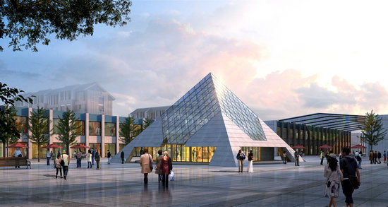 东港金字塔网架